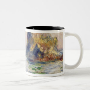 Pierre eine Renoir Moulin Huet Bucht, Guernsey Zweifarbige Tasse