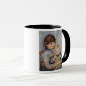 Pierre eine Renoir | Mutterschaft, Kind mit einem Tasse (VorderseiteRechts)
