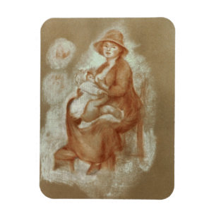Pierre eine Renoir Mutterschaft Magnet