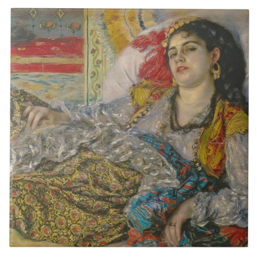 Pierre eine Renoir | Olympia Fliese (Vorderseite)