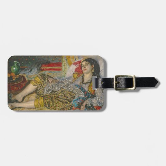 Pierre eine Renoir | Olympia Gepäckanhänger (Vorderseite horizontal)