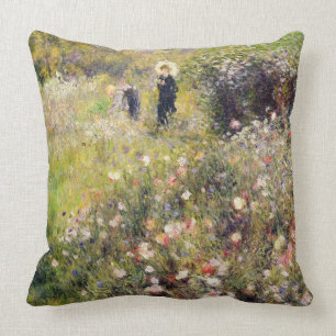 Pierre eine Renoir Sommer-Landschaft Kissen