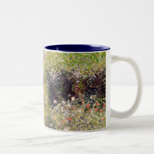 Pierre eine Renoir   Sommer-Landschaft Zweifarbige Tasse