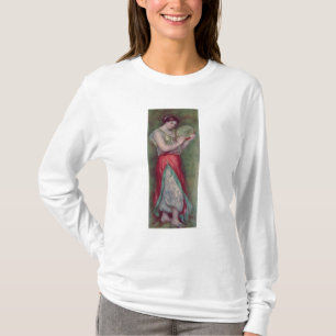Pierre eine Renoir Tänzerin mit Tambourine T-Shirt