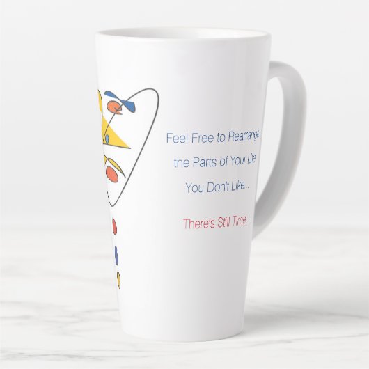 'Pierre' - Es gibt noch Zeit Kaffee-Tasse Milchtasse (Rechte Ecke)