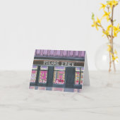 PIERRE FREY: PARIS NOTECARD KARTE (Gelbe Blume)