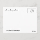 Pierre Frey: Paris Postkarte (Rückseite)