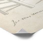 Pierre-Jean de Beranger Poster (Ecke)