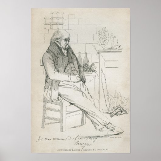 Pierre-Jean de Beranger Poster (Vorne)