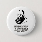 Pierre-Joseph Proudhon Button (Vorderseite)