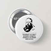 Pierre-Joseph Proudhon Button (Vorne & Hinten)