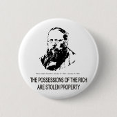 Pierre-Joseph Proudhon Button (Vorderseite)