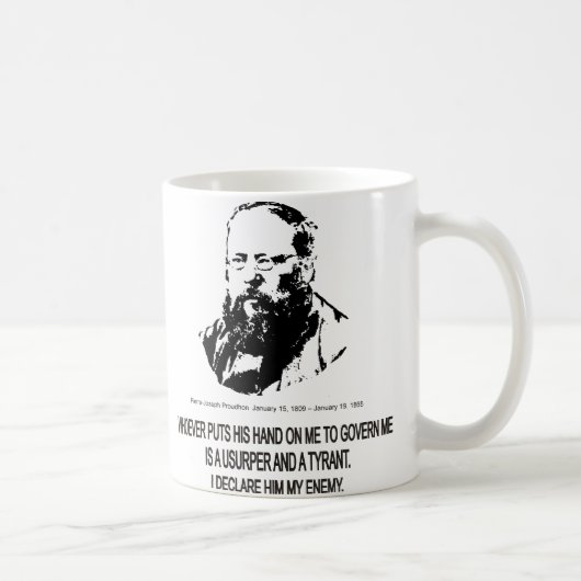 Pierre-Joseph Proudhon Kaffeetasse (Rechts)