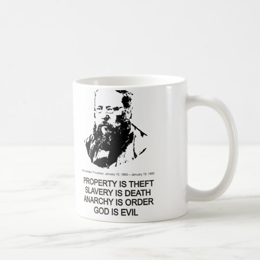 Pierre-Joseph Proudhon Kaffeetasse (Rechts)