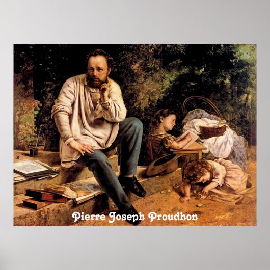 Pierre Joseph Proudhon Poster (Vorne)