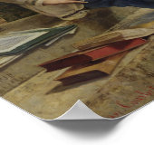 Pierre Joseph Proudhon und seine Kinder Poster (Ecke)