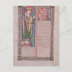 Pierre Lombard Bischof von Paris Postkarte