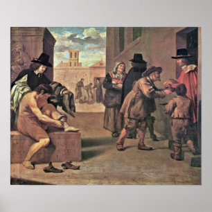 Pierre Montallier - Die Werke der Barmherzigkeit Poster