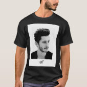 Pierre Niney - Portrait Classic T-Shi T-Shirt (Vorderseite)