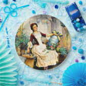 Pierre Outin - Ostereier, Kunstmalerei Pappteller (Party)