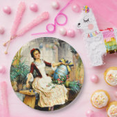 Pierre Outin - Ostereier, Kunstmalerei Pappteller (Party)