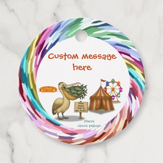 Pierre pelican's brilliant beak geschenkanhänger (Vorderseite)