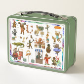 Pierre pelican's brilliant beak metall brotdose (Rückseite)