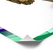 Pierre pelican's brilliant beak poster (Ecke)