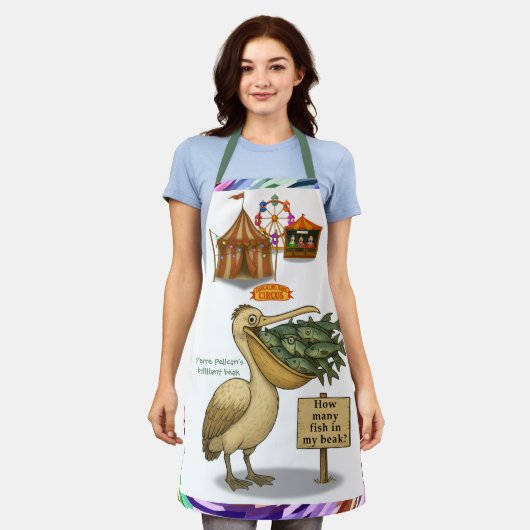 Pierre pelican's brilliant beak schürze (Getragen)
