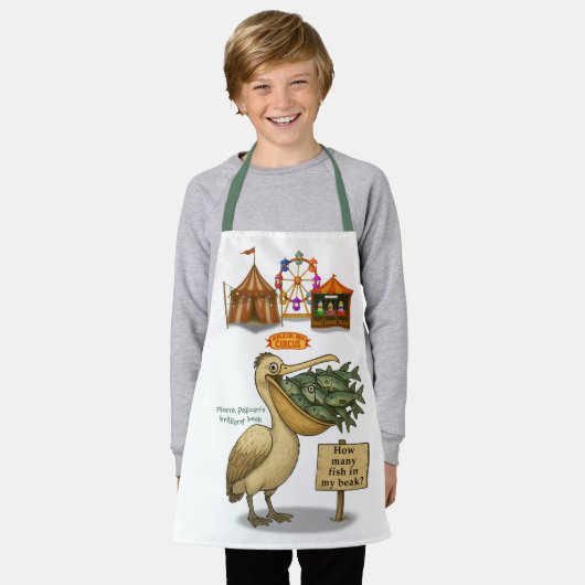 Pierre pelican's brilliant beak schürze (Getragen)