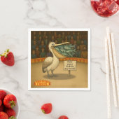 Pierre pelican's brilliant beak serviette (Beispiel)