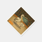 Pierre pelican's brilliant beak serviette (Ecke)