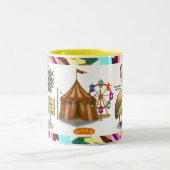 Pierre pelican's brilliant beak zweifarbige tasse (Mittel)