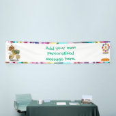 Pierre Pelikans brillanter Schnabel Banner (Messeveranstaltung)