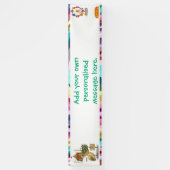 Pierre Pelikans brillanter Schnabel Banner (Vertikal)