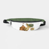 Pierre Pelikans brillanter Schnabel Bauchtasche (Vorderseite)