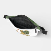 Pierre Pelikans brillanter Schnabel Bauchtasche (Offen)