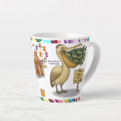 Pierre Pelikans brillanter Schnabel Milchtasse (Rechte Ecke)