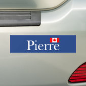 Pierre Poilievre mit Offizieller kanadischer Flagg Autoaufkleber (Auf Auto)