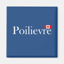 Pierre Poilievre Offiziell kanadisches Flaggenmagn