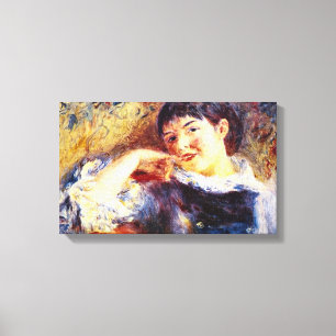 Pierre Renoir - der Träumer Leinwanddruck
