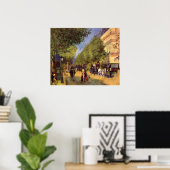 Pierre Renoir - Die großen Boulevards Poster (Heimbüro)