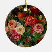 Pierre Renoir Gemälde, Rose, Keramik Ornament (Vorne)