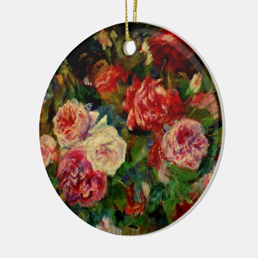 Pierre Renoir Gemälde, Rose, Keramik Ornament (Links)