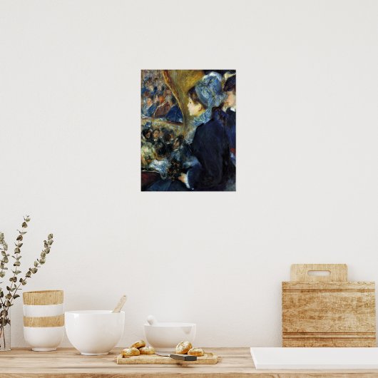 Pierre Renoir - Im Theater Poster (Küche)