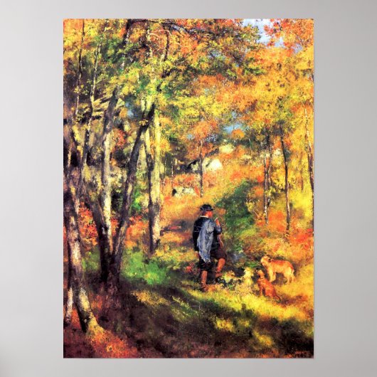 Pierre Renoir - Jules le Coeur und seine Hunde Poster (Vorne)