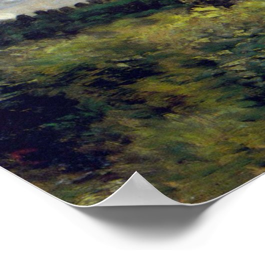 Pierre Renoir - Landschaft Poster (Ecke)