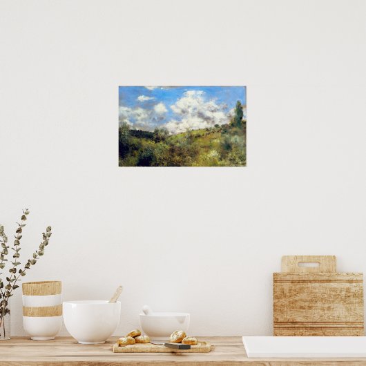 Pierre Renoir - Landschaft Poster (Küche)