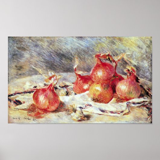 Pierre Renoir - Onions Poster (Vorne)