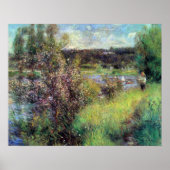 Pierre Renoir - Seine in Chatou Poster (Vorne)